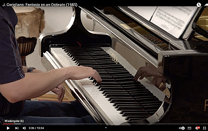 J. Corigliano: Fantasia on an Ostinato (1985)